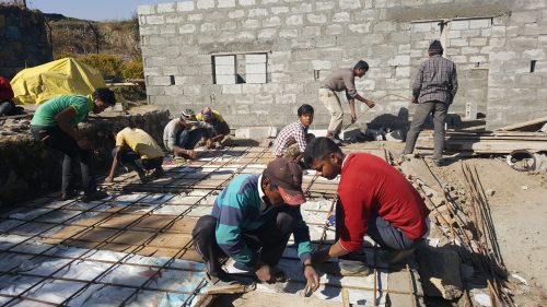 Projekt: Ny utformning av tomt och hårdytor i Lubho.