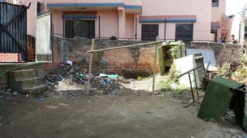 Projekt: Förbättra utmiljön vid Gwarko drop-in-center